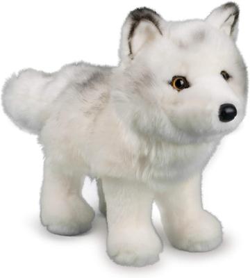 China Customized Super Cute Hot Selling Cute Animal Doll Amazon Snow Fox Arctic Animal Plush Stuffed Toy for sale