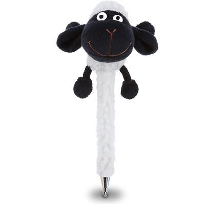 China Amazon Hot Sale Custom Cute Fun Animal Ballpoint Pen With Sound Doll By Cute Soft Lamb for sale