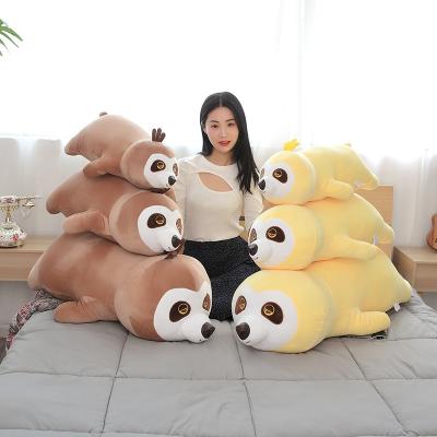 China Walmart Hot Selling Cute Animal Doll Toy Cute Sloth Plush Pillow Soft Animal For Adult Gifts Kids for sale