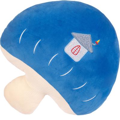 China 2022 New Original Cute Cartoon Soft Pillow Mushroom Plush Animal Colorful Stuffed Pillow for sale