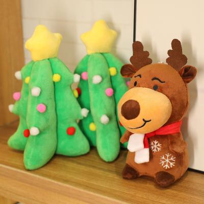 China Plush Doll Product Promotion Toys Christmas Tree Reindeer Christmas Plush Toy for sale