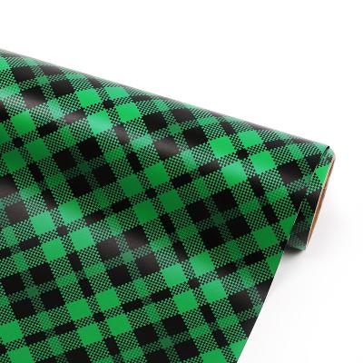 China Clothing heat transfer vinyl manufacturers spot wholesale 0.1-0.5mm thickness of clothing shoes plaid sublimation paper for sale