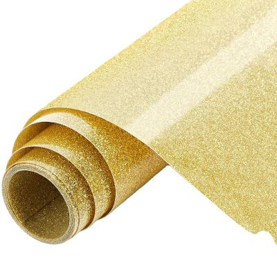 China Clothing / shoe / hat heat transfer paper manufacturers direct sales of a roll 0.5m*45m glitter transfer vinyl is used in clothing or shoes and hats for sale