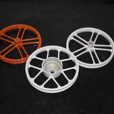 China Magnesium wheel 16 inch magnesium alloy type hub bicycle wheel for e-bike for sale