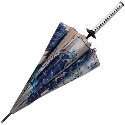 China Japan Customized Creative Umbrella Sun Protection Demon Slayer Umbrella for sale