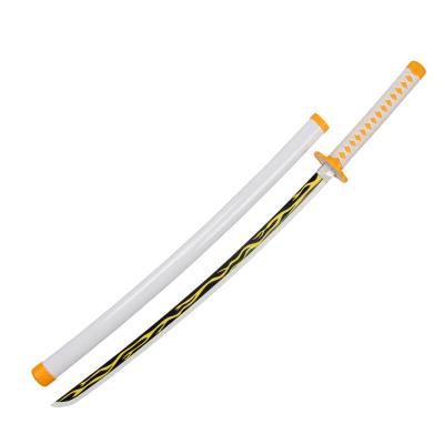 China Anime Bamboo Bamboo Sword Agatsuma Zenitsu Katana Sword For Kids Gift for sale