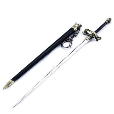 China Europe Zinc Alloy All Metal Toy Sword Game Thrones Arya Rigid Small Needle Sword 21cm 56g for sale