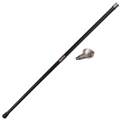 China Europe Metal Alloy Splicing Walking Stick Eagle Claw Glass Ball Cane Animal 96cm 0.75kg for sale