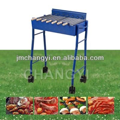 China High Quality Heavy Duty Adjustable Height Adjustable Grill Rotisserie Cover Steel Tube Barbecue Grill for sale