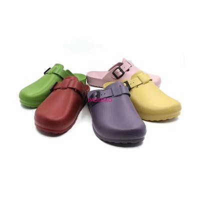 China New Style Lightweight Colorful Summer White Nursing Slipper Clogs Clogs Medical Hospital for sale