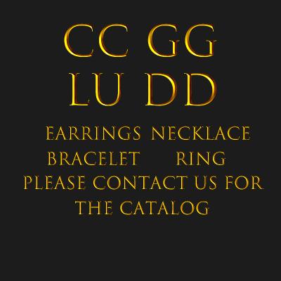 China Vintage OEM designer brand jewelry double famous cc earrings aretes de moda de Duoying famous cc earrings for sale