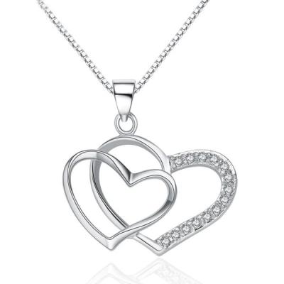 China Romantic products you can import from China valentines heart shape lock pendant of Sterling Silver 925 single cavity items gift for sale