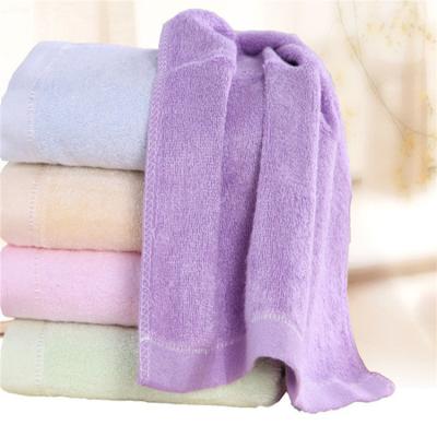 China 100% Compressed Bamboo Fiber Towel Bath Towel Piece Set Bamboo Fiber for sale