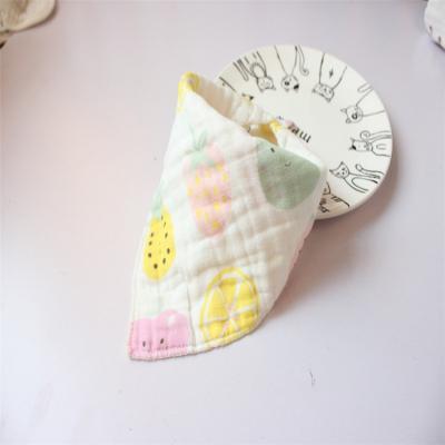 China Gots antibacterial certified 100% organic cotton baby bibs, wraps and burps with exquisite embroidery green style for sale