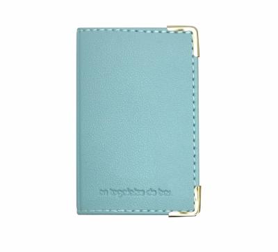 China Fashion Factory Supply Wire Artificial Leather Card Holder High Frequency Hot Pressed ID Card Protector With Logo Printing, Light And Scam for sale