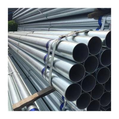 China Pre-galvanized Steel Pipe Round Pipe Hollow Section Steel Galvanized Pipe Guard Rail for sale