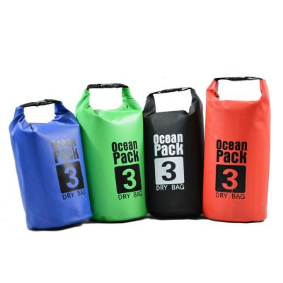 China Waterproof 500D PVC 3L MESH Dry Bag - Cylinder Office Compression Dry Bag Maintains Dry Gear for sale