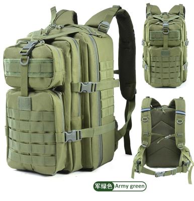 China Fashion Army Green Large Army Backpacks, Outdoor Survival Army Hike Bag, Camouflage Military Tactical Waterproof Rucksack for sale