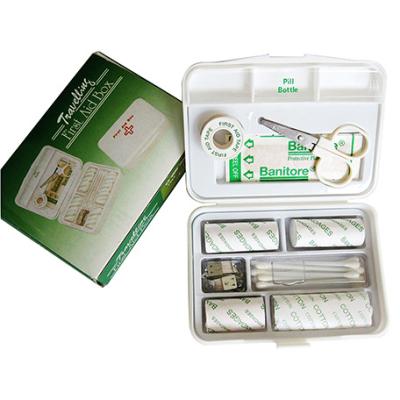 China Mini Plastic Box First Aid Kit for sale