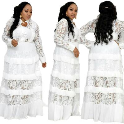 China Africa Viable Modern Casual Dress Printing Plus Size Women's Plus Size Dress Wholesale for sale