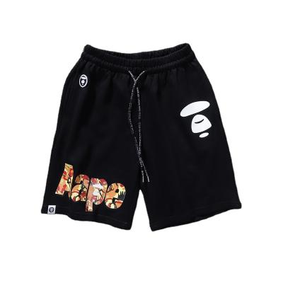 China Anti-Wrinkle New Arrivals Mens Loose Casual Bape Shorts Cotton For Men for sale