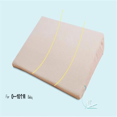 China Manufacturer Wholesale Soft 100% Cotton Baby Crib Wedge Sleep Cooling Pillow Eco-friendly for sale