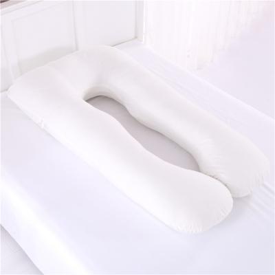 China Wholesale Custom Print 100% Cotton Full Body U Shape Pregnancy Cooling Pillow for sale