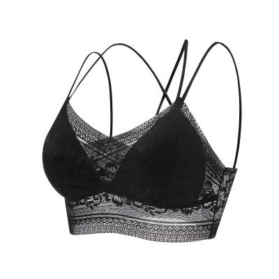 China Underwear plus size bras for women cotton bra big size lace cup underwire full plus size big lace padded bra for sale