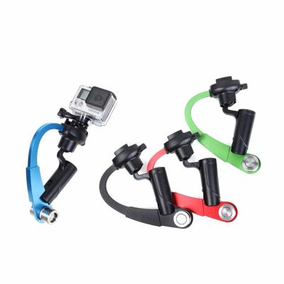 China Aluminum Ligweight  Stabilizer Handheld Steadicam For Go Pro Hero 4 3+ 4 Session SJCAM SJ4000 Xiaomi yi 4K Camera for sale