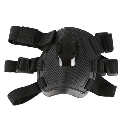 China Fetch Dog Harness Chest Shoulder Strap For  Hero 5 4 Sessio 3 SJCAM SJ4000 Xiaoyi 4K Go Pro Accessories for sale