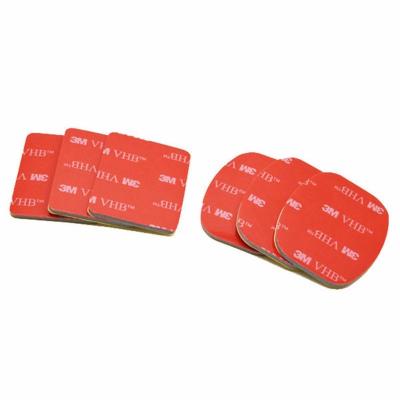 China  Accessories Set 3M VHB Adhesive Sticker Double Side Adhesive Tape For Hero 4 3+ 2 3 SJ4000 Helmet Mount for sale