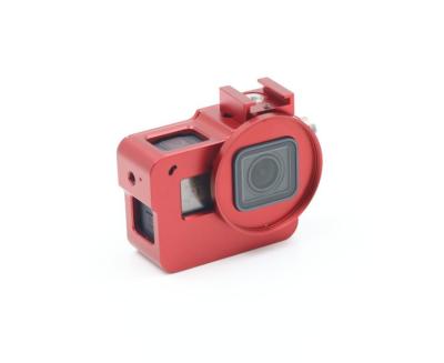 China High Quality 5 Colors Sports Camcorder Case  Hero 5 Aluminum Case Housing Cage With Rear Cover And Backdoor for sale