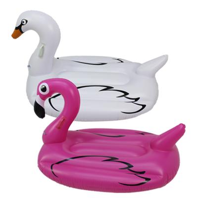 China Outerdoor Inflatable Water Fun Flamingo Tube Pool Float Summer Swim Party Toys Outdoor PVC Water Play Equipment For Adult And Kids for sale