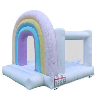 China Bouncer Jumping Inflatable Wedding Party Bounce House Bouncy Castles White for sale