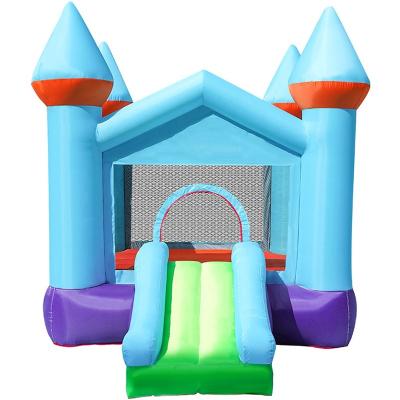 China Indoor Outdoor Entertainment Bouncing Animal Red House Big Bounce House Obstacle Course Kids Commercial Solid Color Character Bouncers With Water for sale