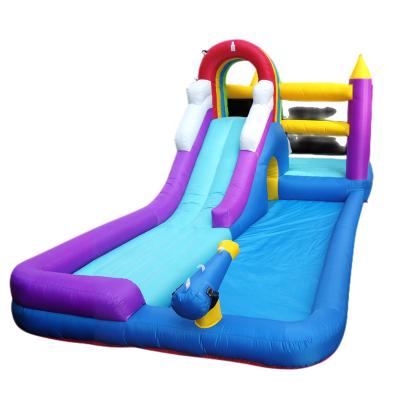 China PVC+Oxford Fabric Inflatable Rainbow Bouncer Bounce House Commercial Jumping Castle Bouncy Bouncing Buy For Kids for sale