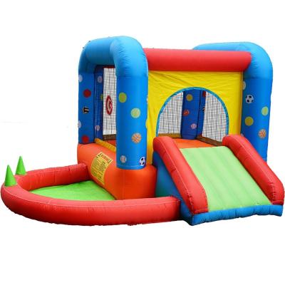 China PVC+Oxford fabric 12ft mini shopping bouncy castles children big bouncy castles china fan bouncer inline water slide for sale for sale