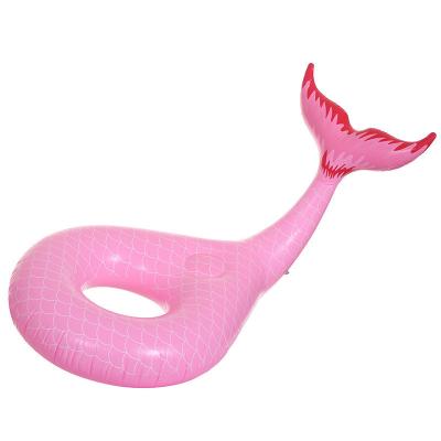 China Inflatable Mermaid Swim Ring Women Inflatable Mermaid Pool Float For Adult for sale