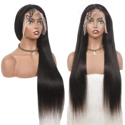 China 2021 China Factory Natural Hair Cuticle New Wave Lace Front Human Hair Wig Cheap Wigs For Women for sale