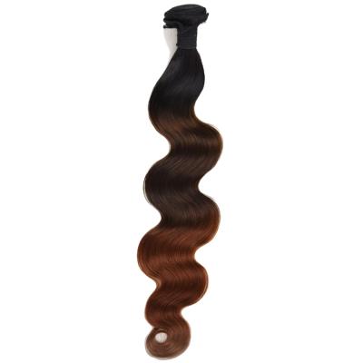 China Body Wave 3 Tones Ombre Color 100 Gram Cheap Wholesale Hair Weave for sale