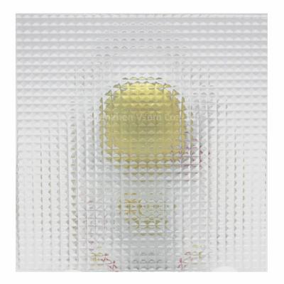 China Court Decorative Textured Opaque Crystal Glass With Affordable Price for sale