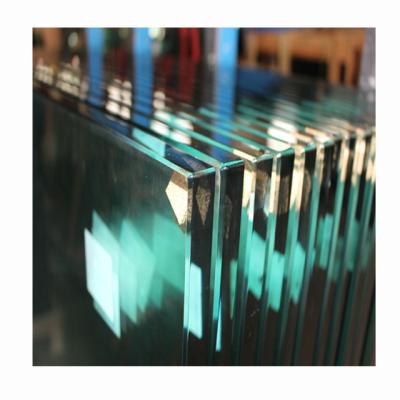 China Single Panel 3mm 4mm 5mm 6mm 8mm 10mm 12mm 15mm 19mm Clear Glass Yard Thickness Tempered Glass for sale