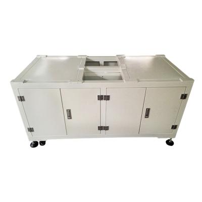 China Automotive Sheet Metal Shell Processing Metal Enclosure Sheet Metal Cash Cabinet Manufacturing Services for sale