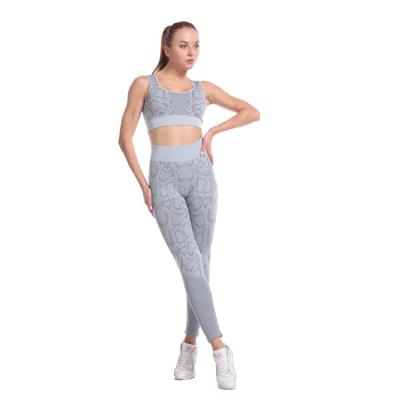 China Hot 2022 Breathable Women's Workout Clothing Women Sports Sets Compression Tights Yoga Set Active Wear Women Yoga for sale