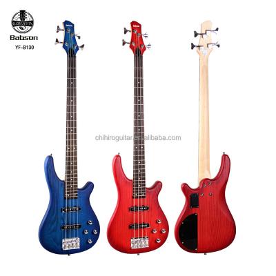 China Wholesale New Colorful Bass Electric Bass Guitar YF-B130 for sale