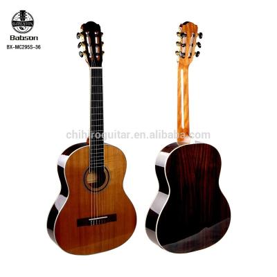 China Cedar Professional Solid Handmade Solid Wood Classical Guitar for Sale for sale