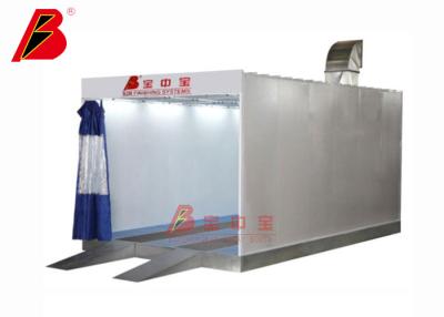 Chine Cabines de ponçage polissant la station de préparation de peinture du rideau 6kw en PVC à vendre