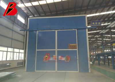 China 6bar Shot Sand Blasting Chamber Room for sale