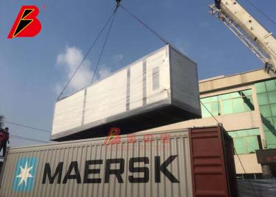 China Container Style Movable Paint Line Loading Easy And Free Assemble Spray Booth en venta