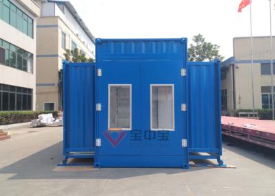 China Contaner rocía el sitio abierto de rociadura de pintura de la pintura de la manija del sitio del mueble del sitio de Customied de la cabina en venta